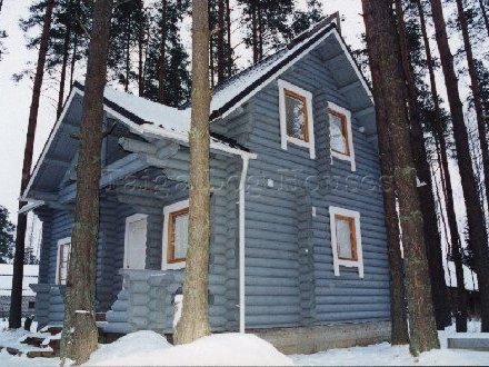 Фото по запросу Загородный дом зимой